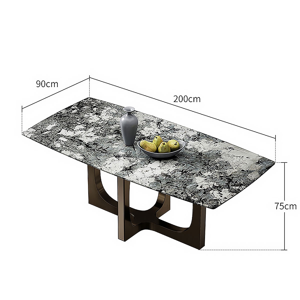 Extremely dining-table