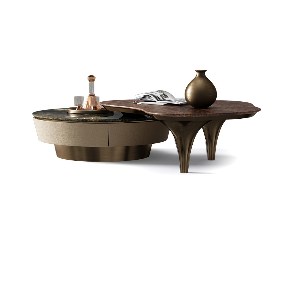 Clouds rain tea table