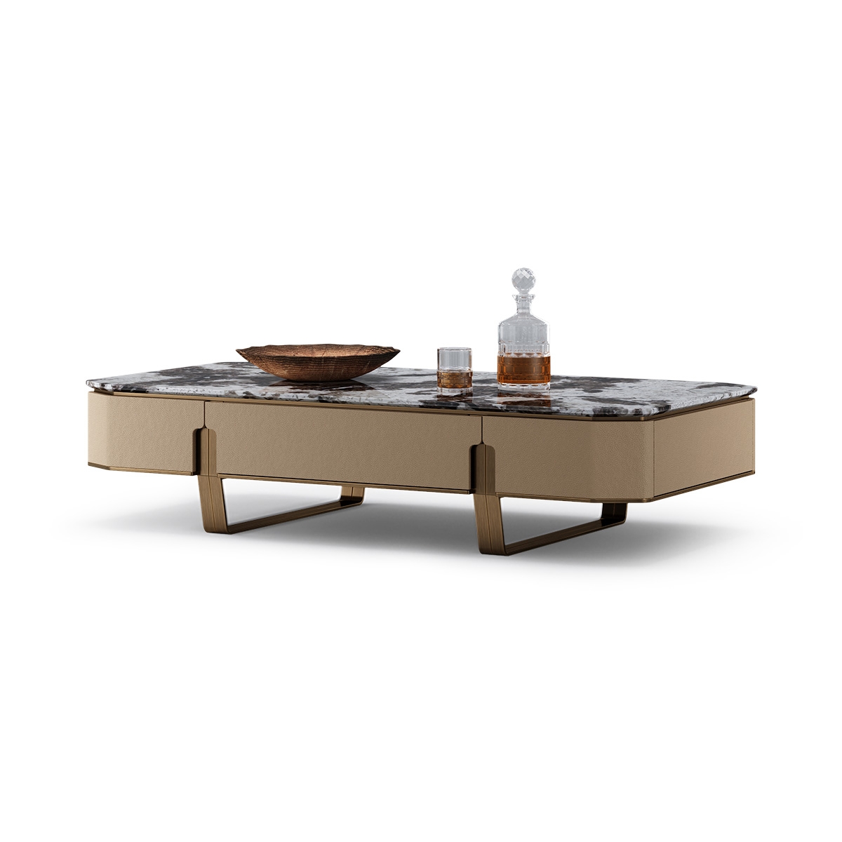 Minimalist tea table