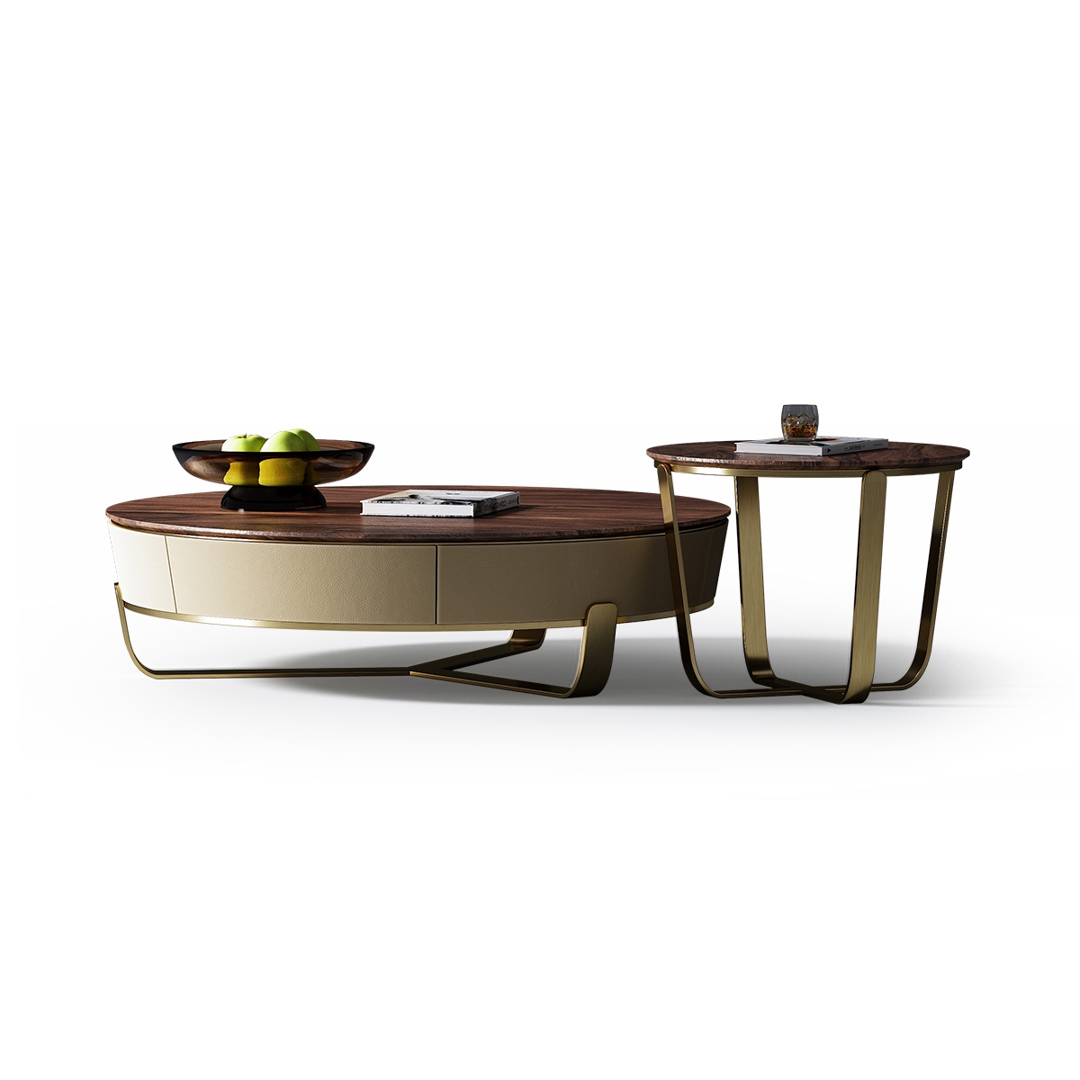 Minimalist tea table