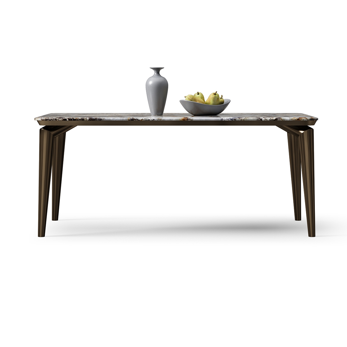 Pillar dining-table