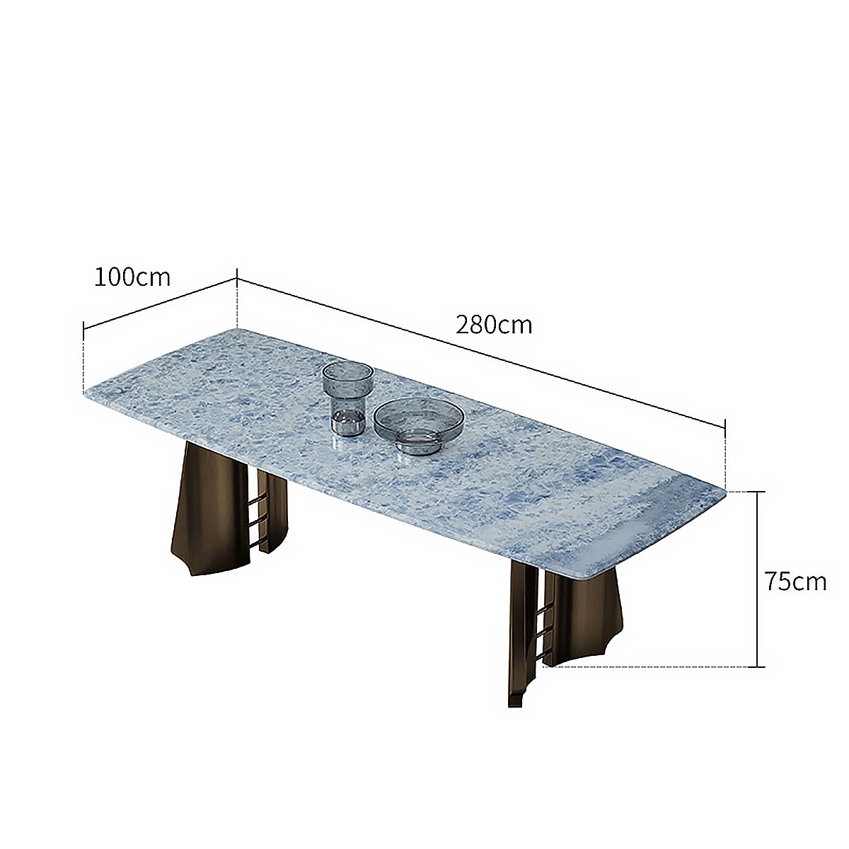 Whole dining-table