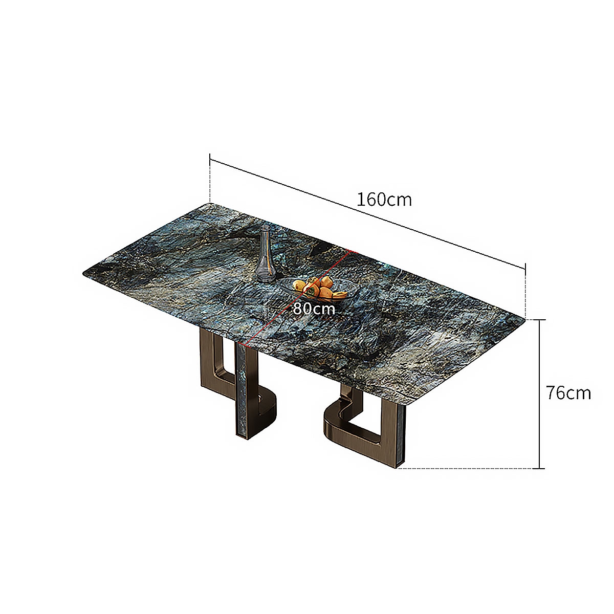 Extremely dining-table