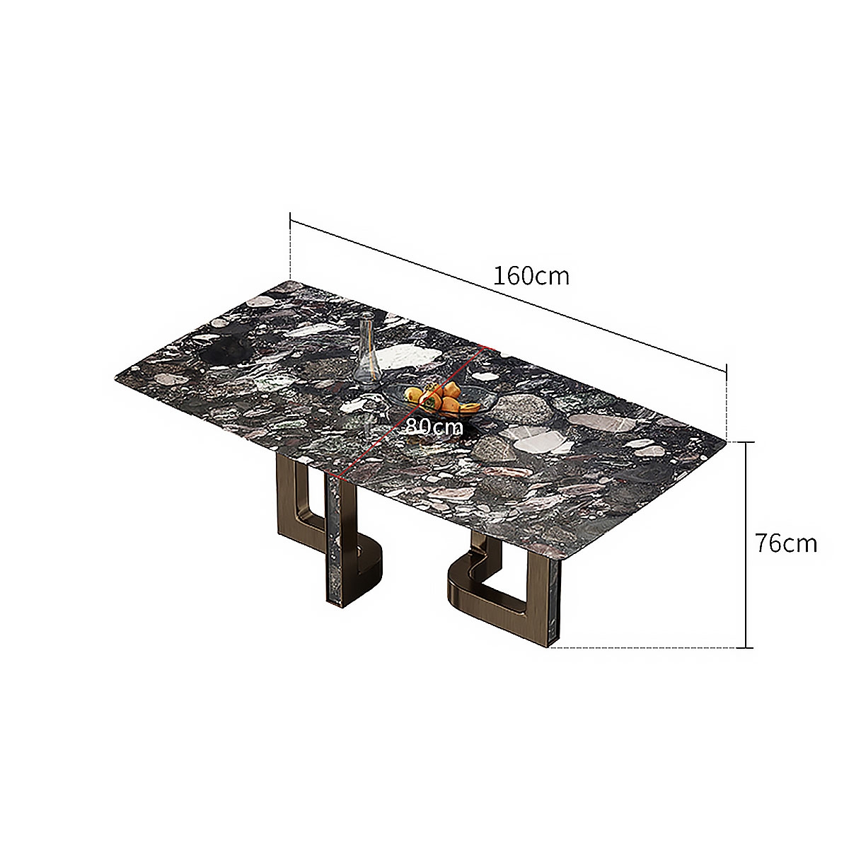 Extremely dining-table