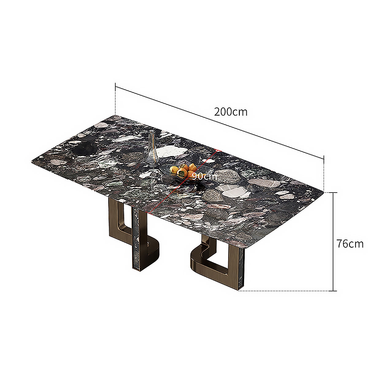 Extremely dining-table