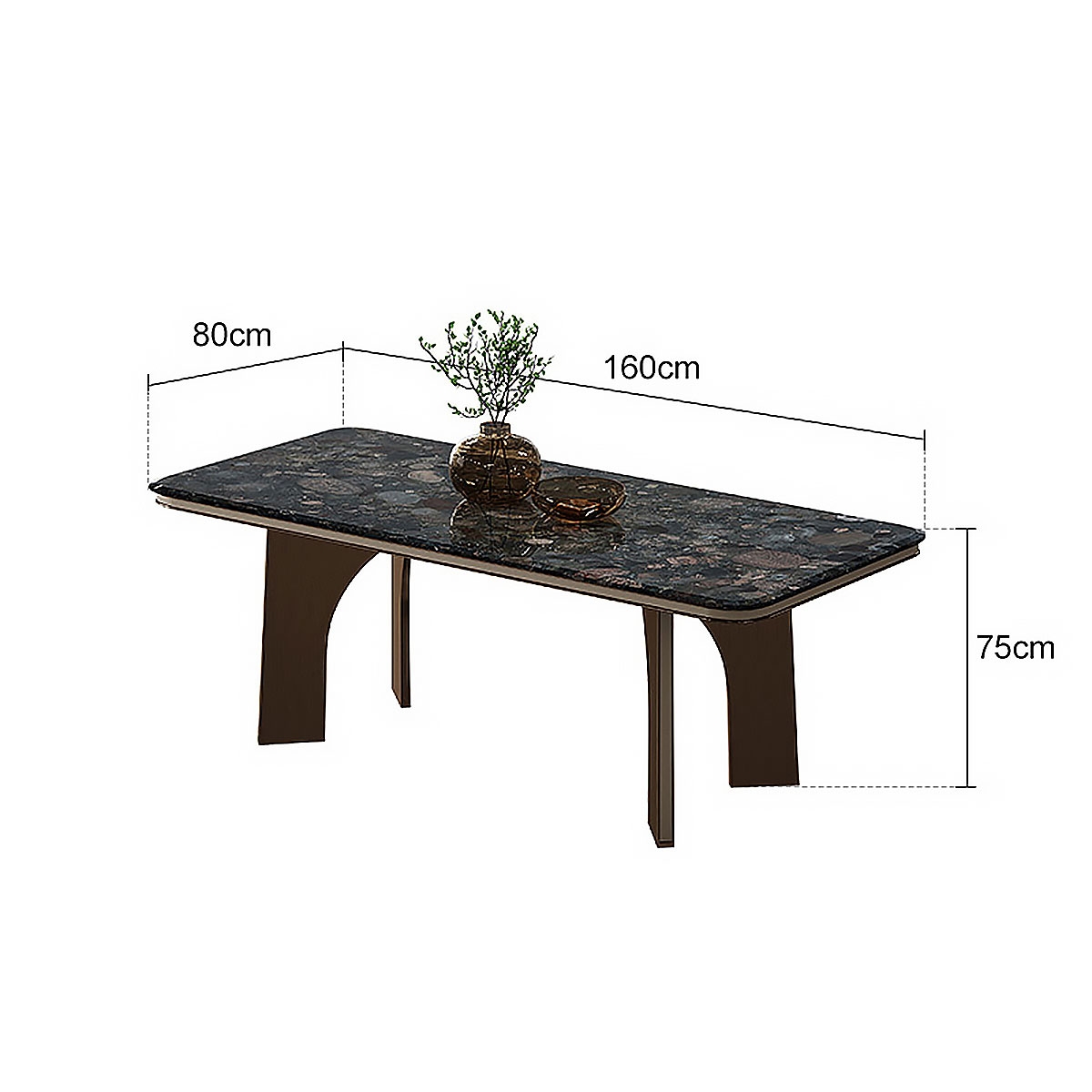 Extremely dining-table