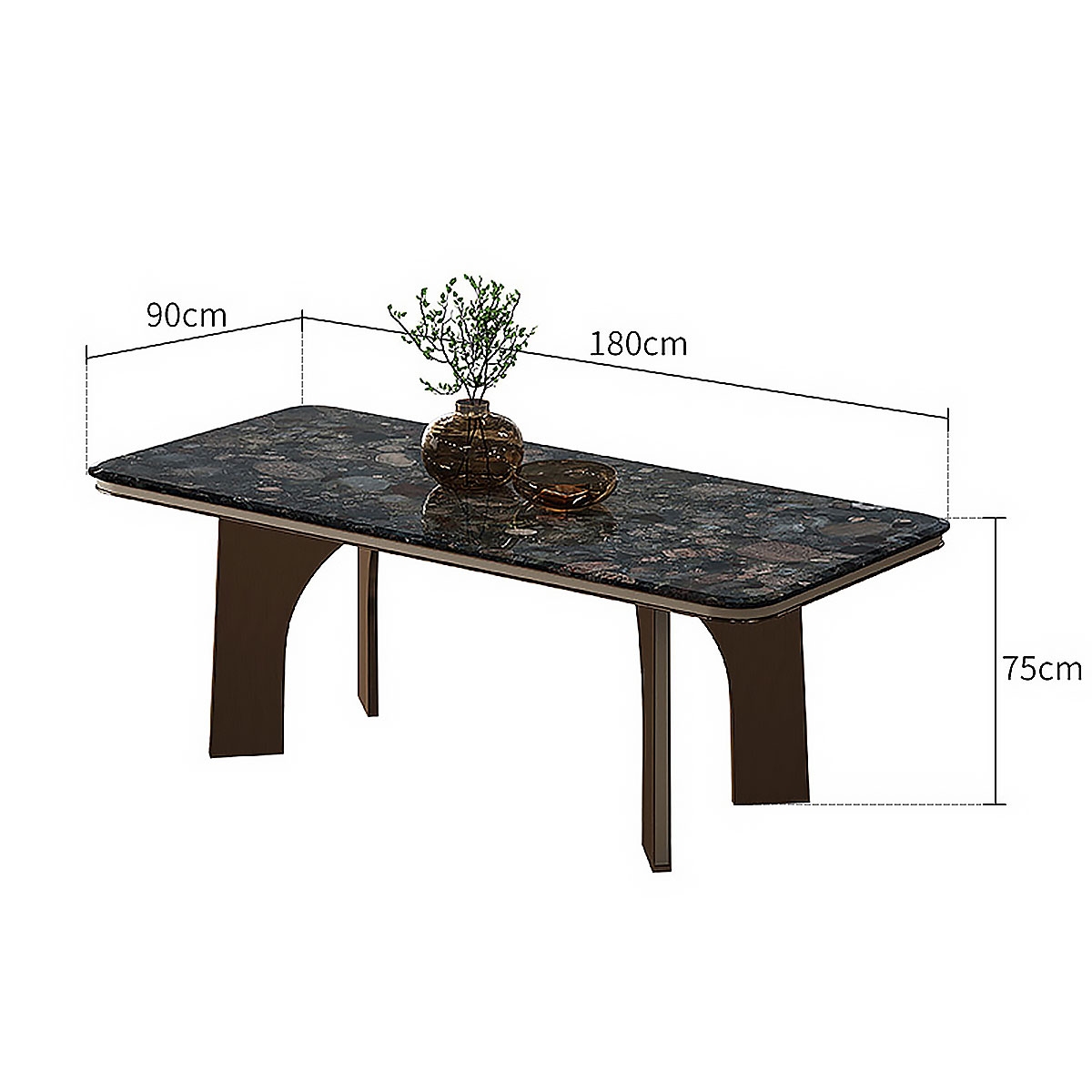 Extremely dining-table