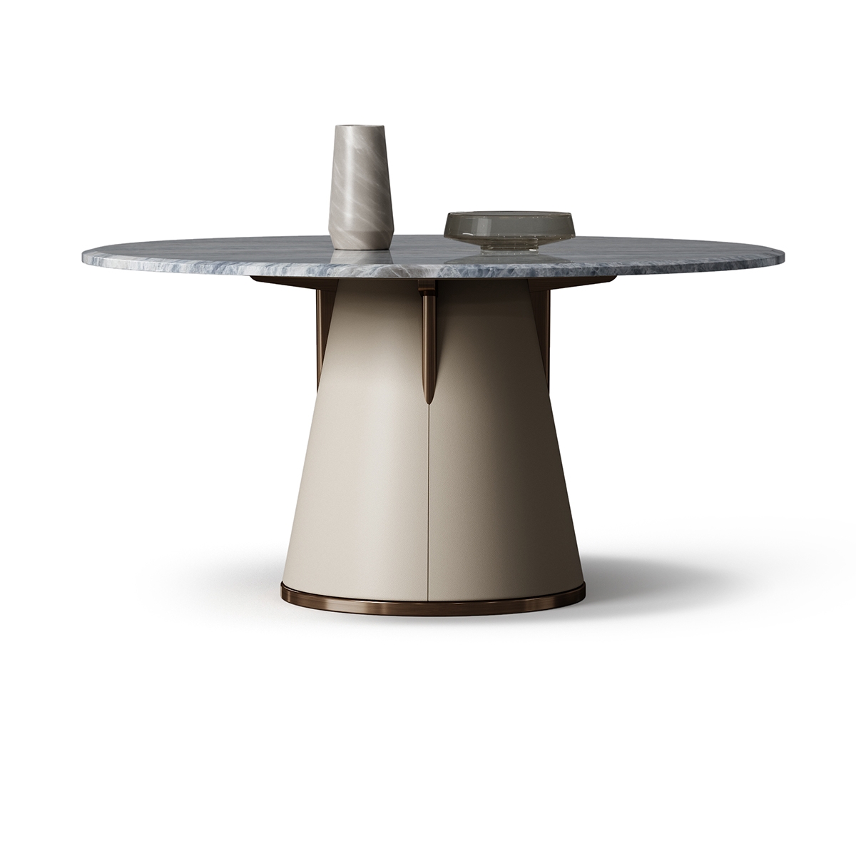 Tactful dining table