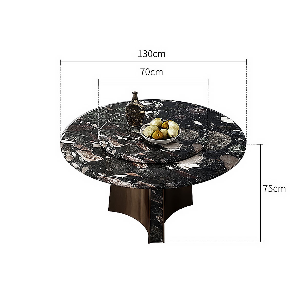 Extremely dining-table