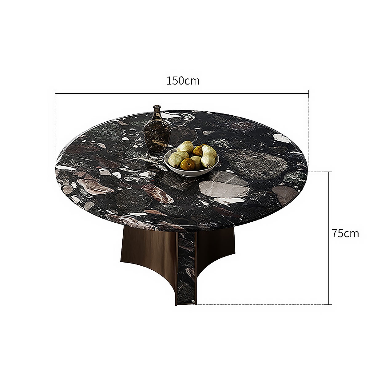 Extremely dining-table