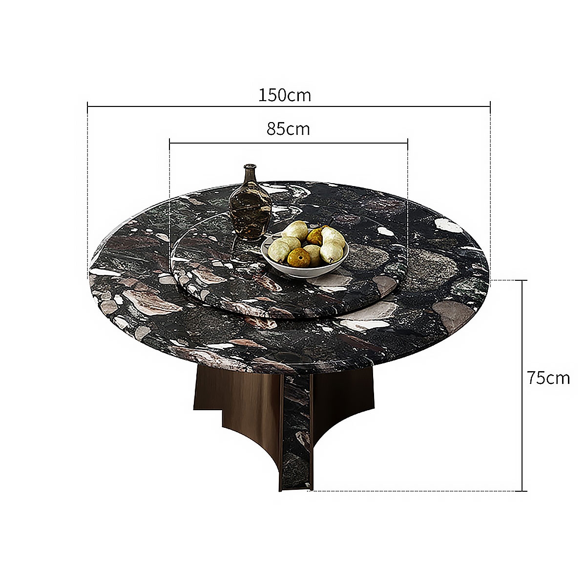 Extremely dining-table