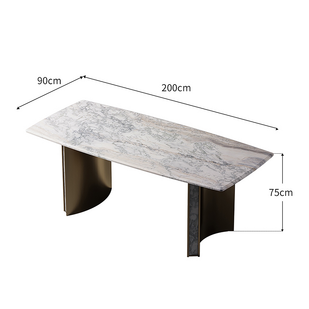 Extremely dining-table