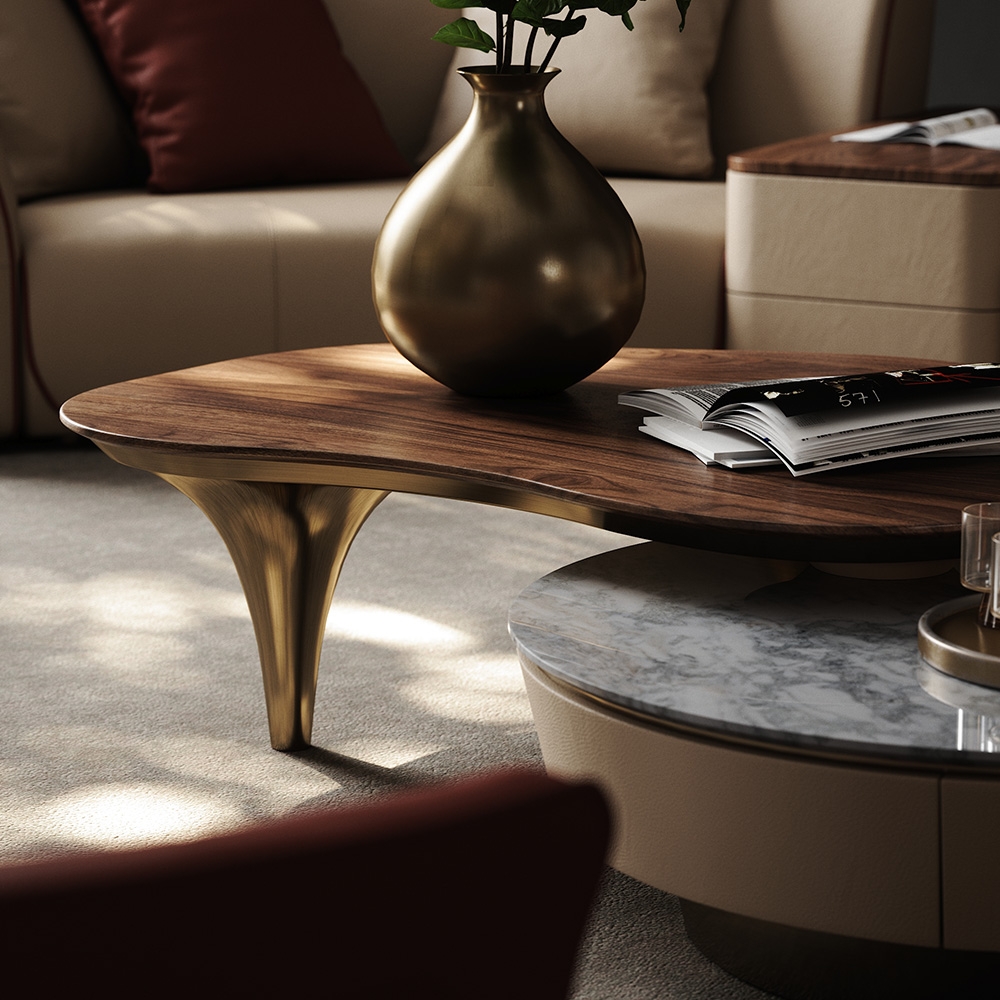 Clouds rain tea table