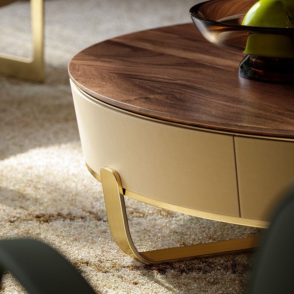 Minimalist tea table