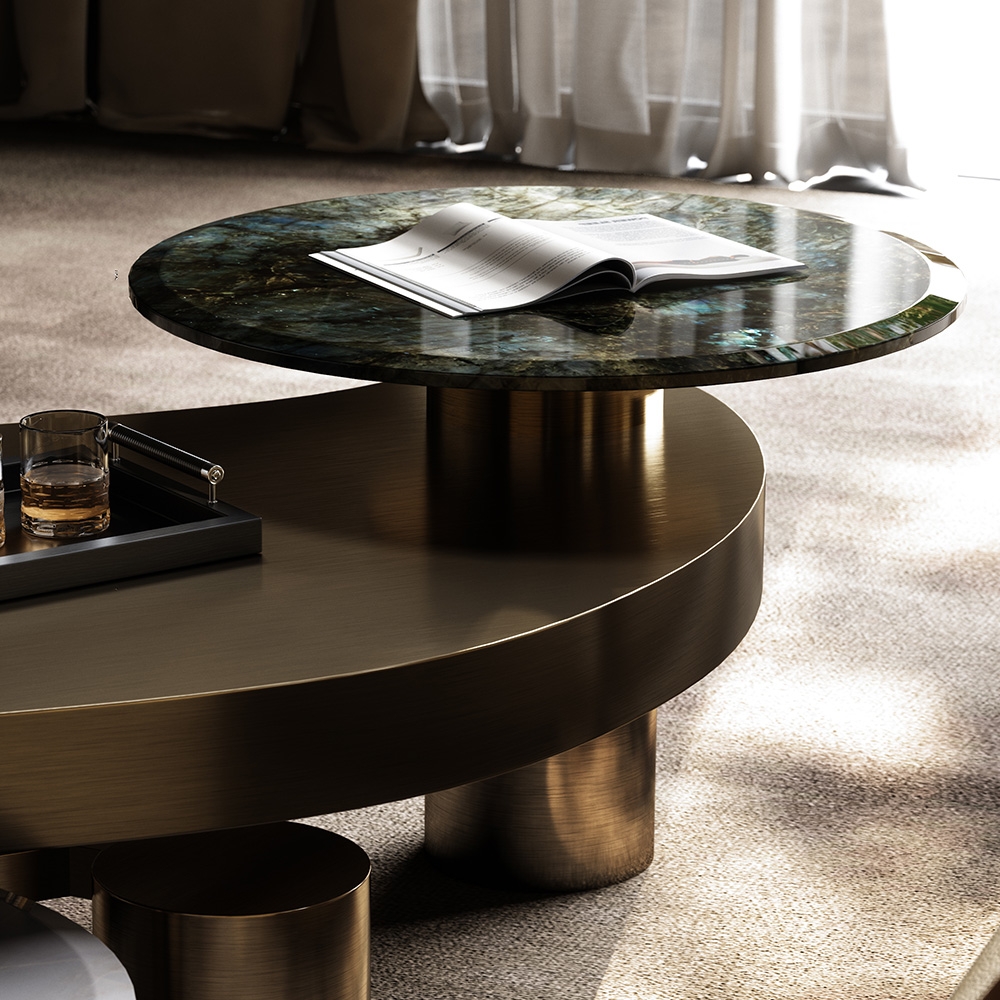 Pillar tea table