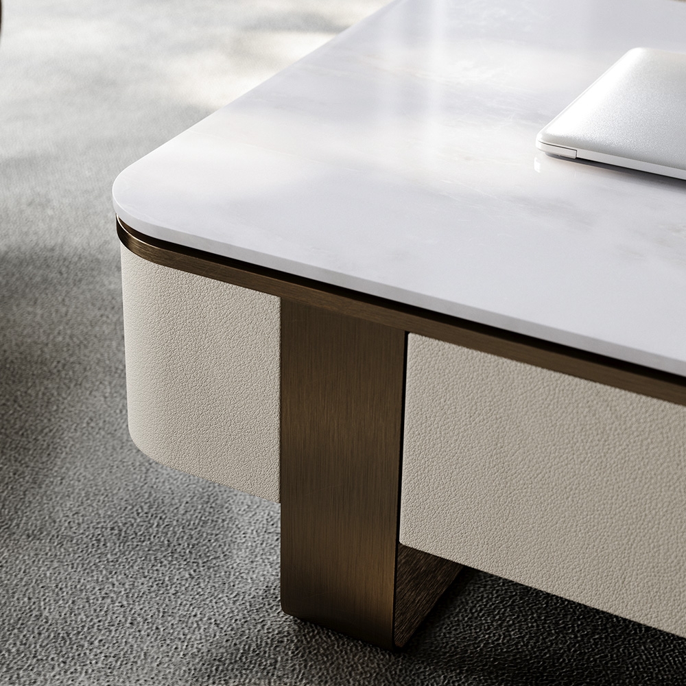 Minimalist tea table