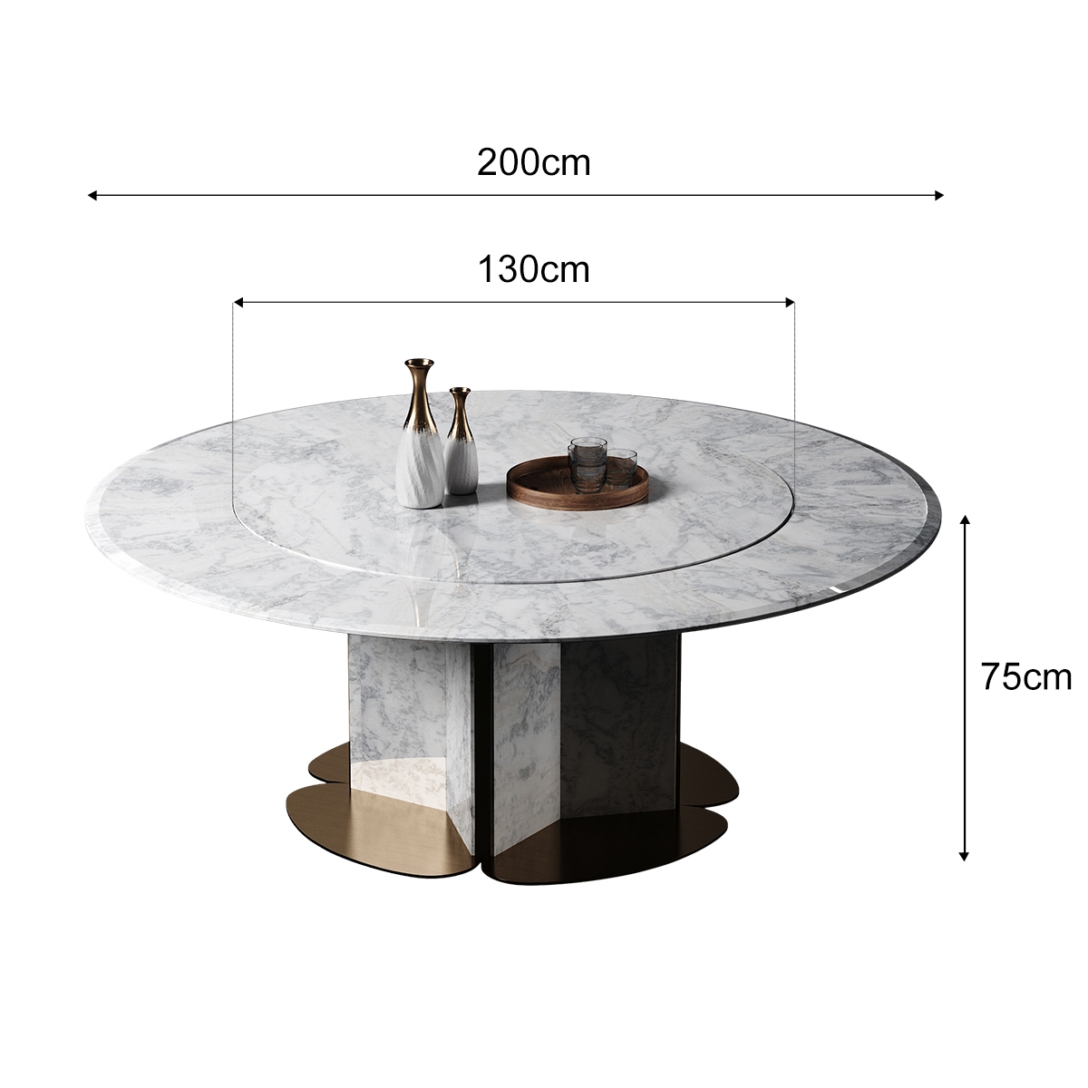 Clover dining-table