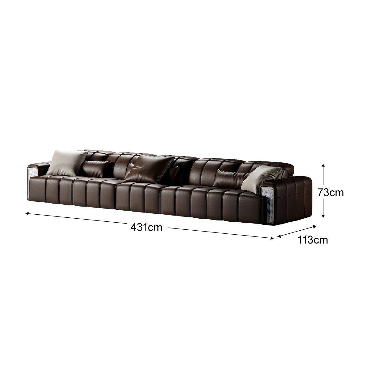 Bach Piano Keys Sofa