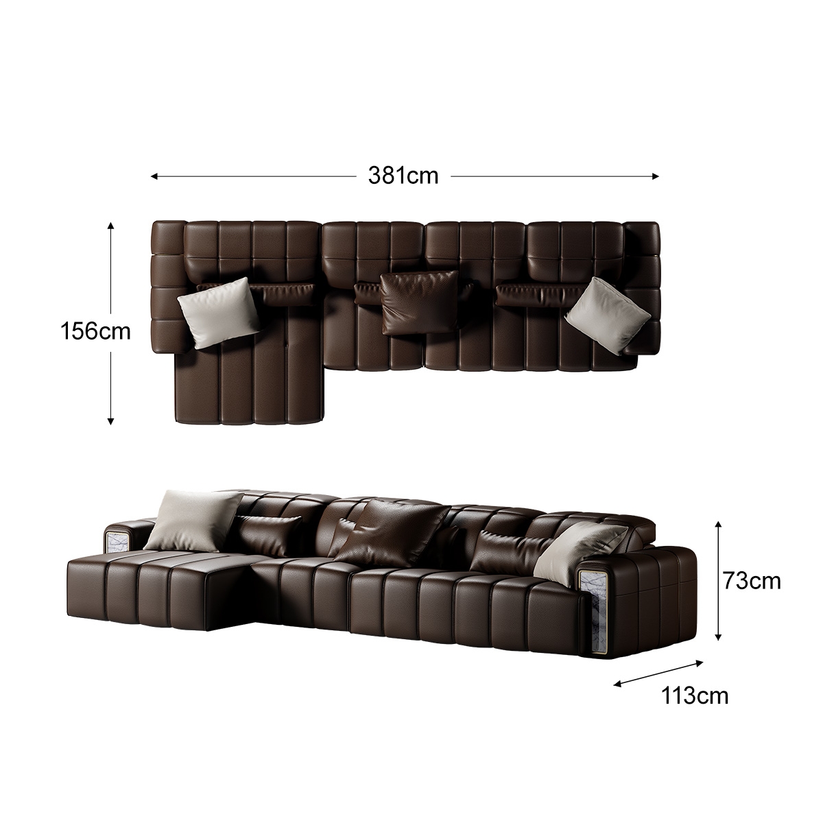 Bach Piano Keys Sofa