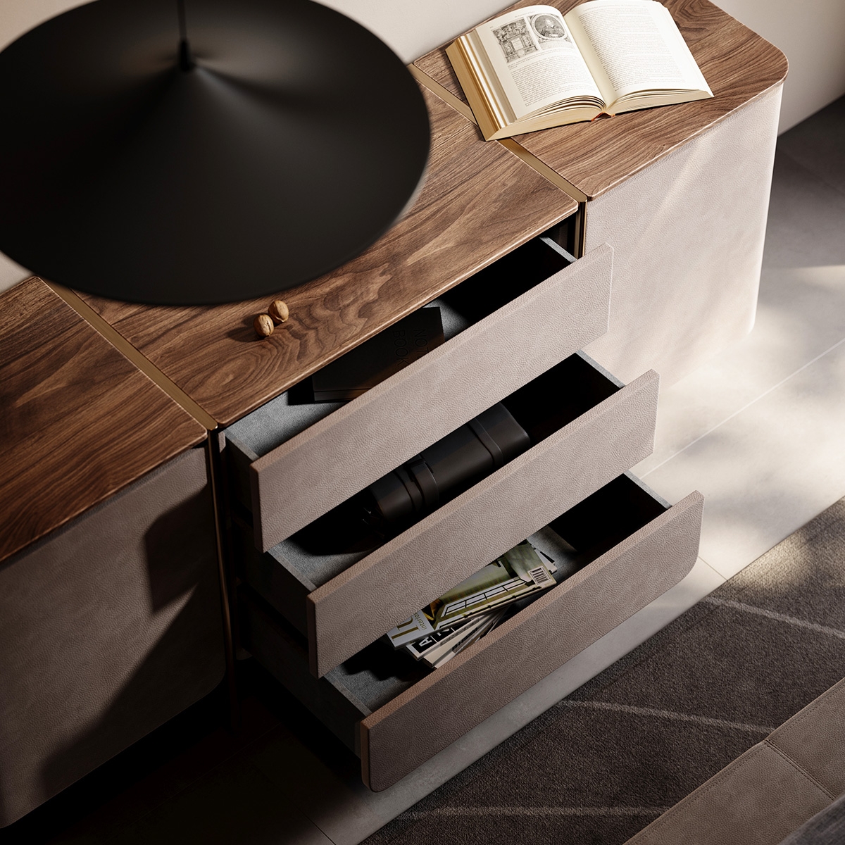 Minimalist Bedroom TV Stand