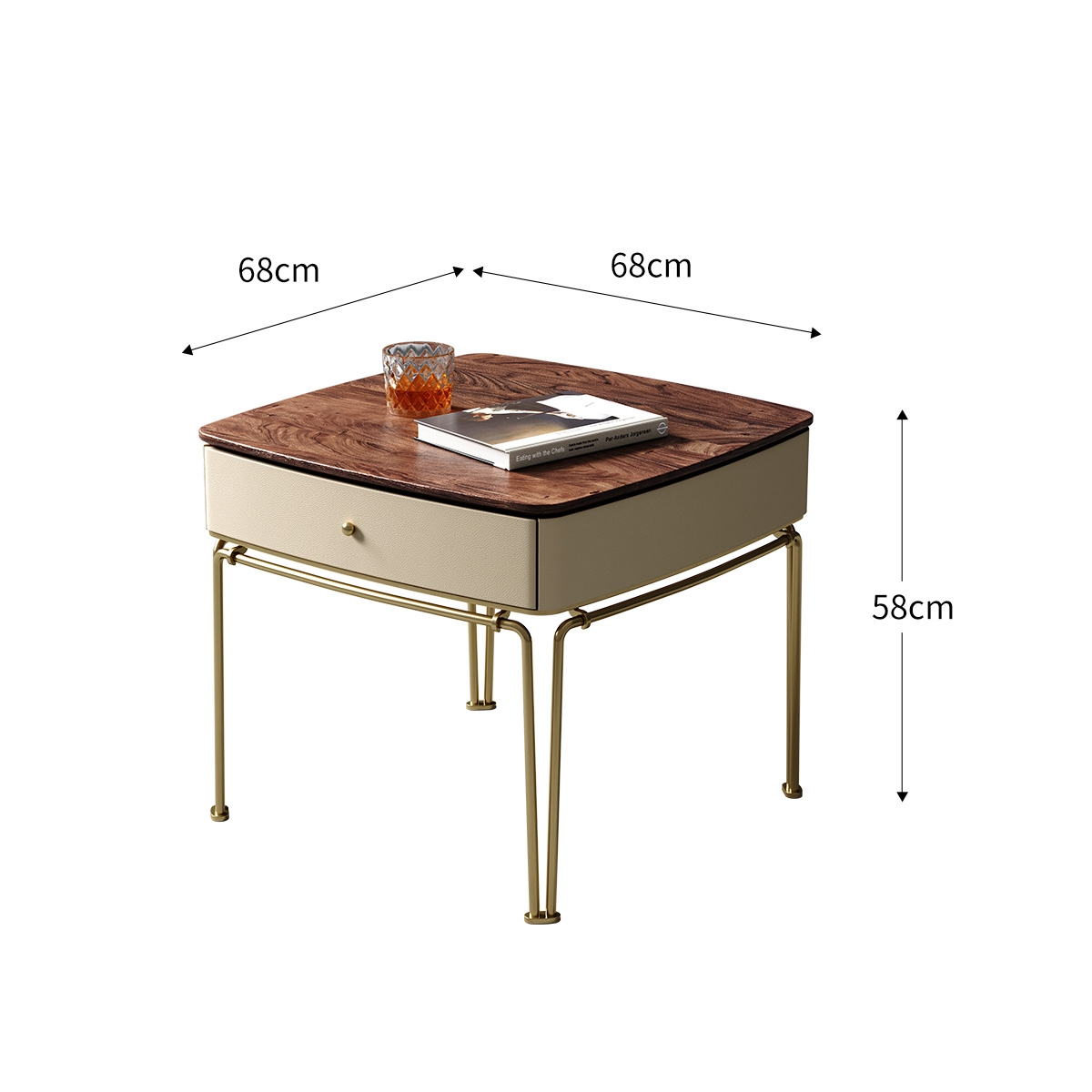 Plain Corner Table