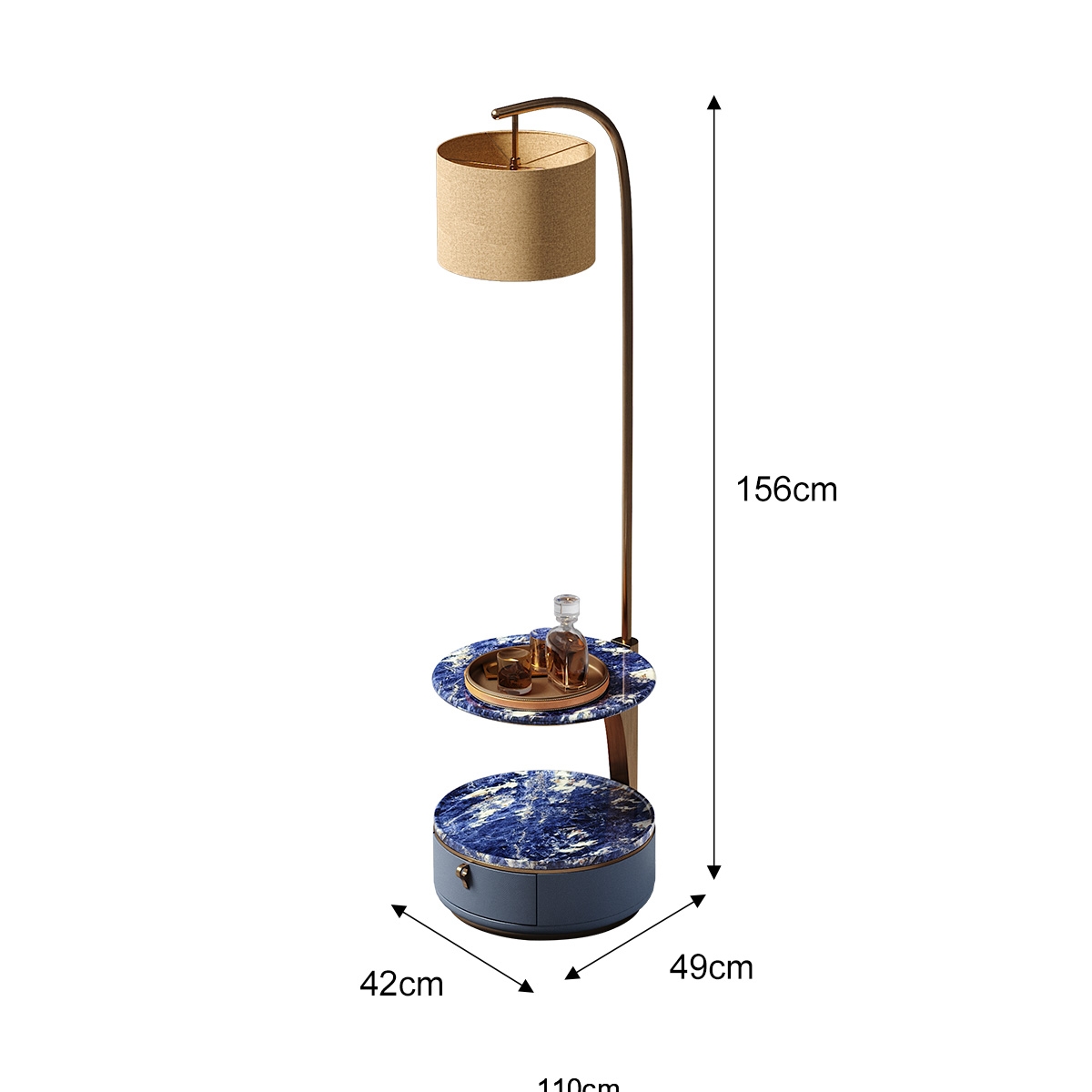 Exquisite Corner Table Lamp