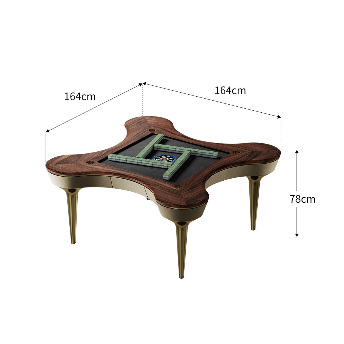 Clouds Rain Mahjong Table