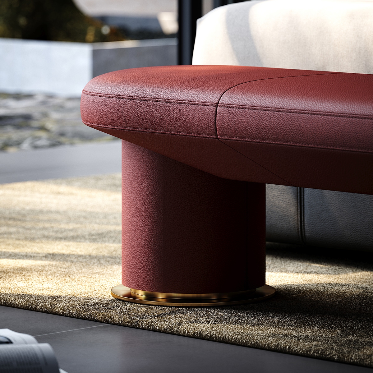 Minimalist Bed Bench