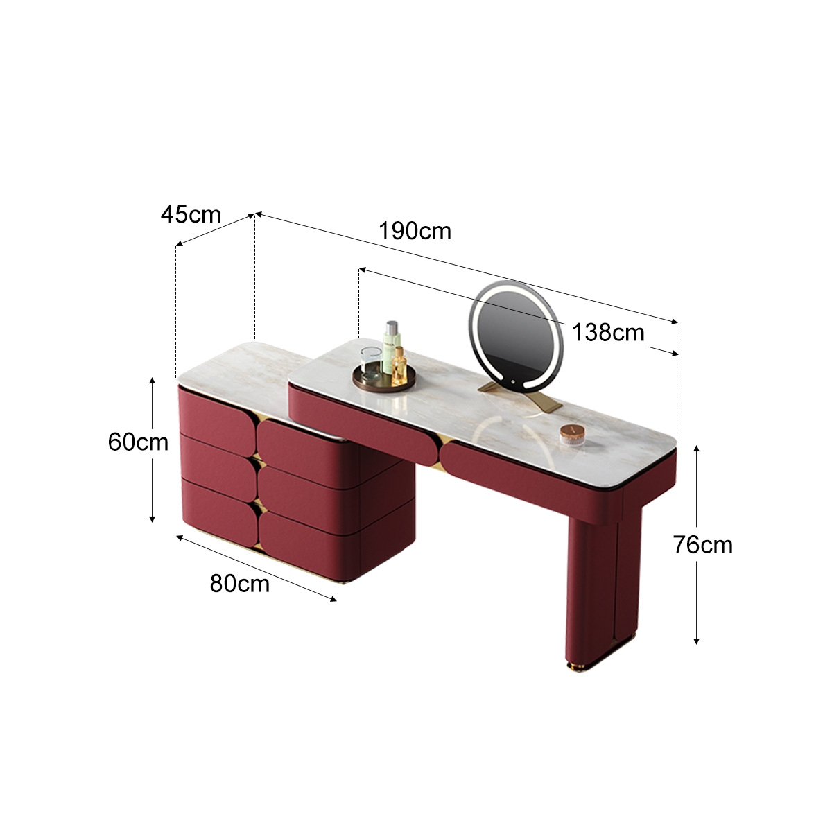 Clover Dressing Table