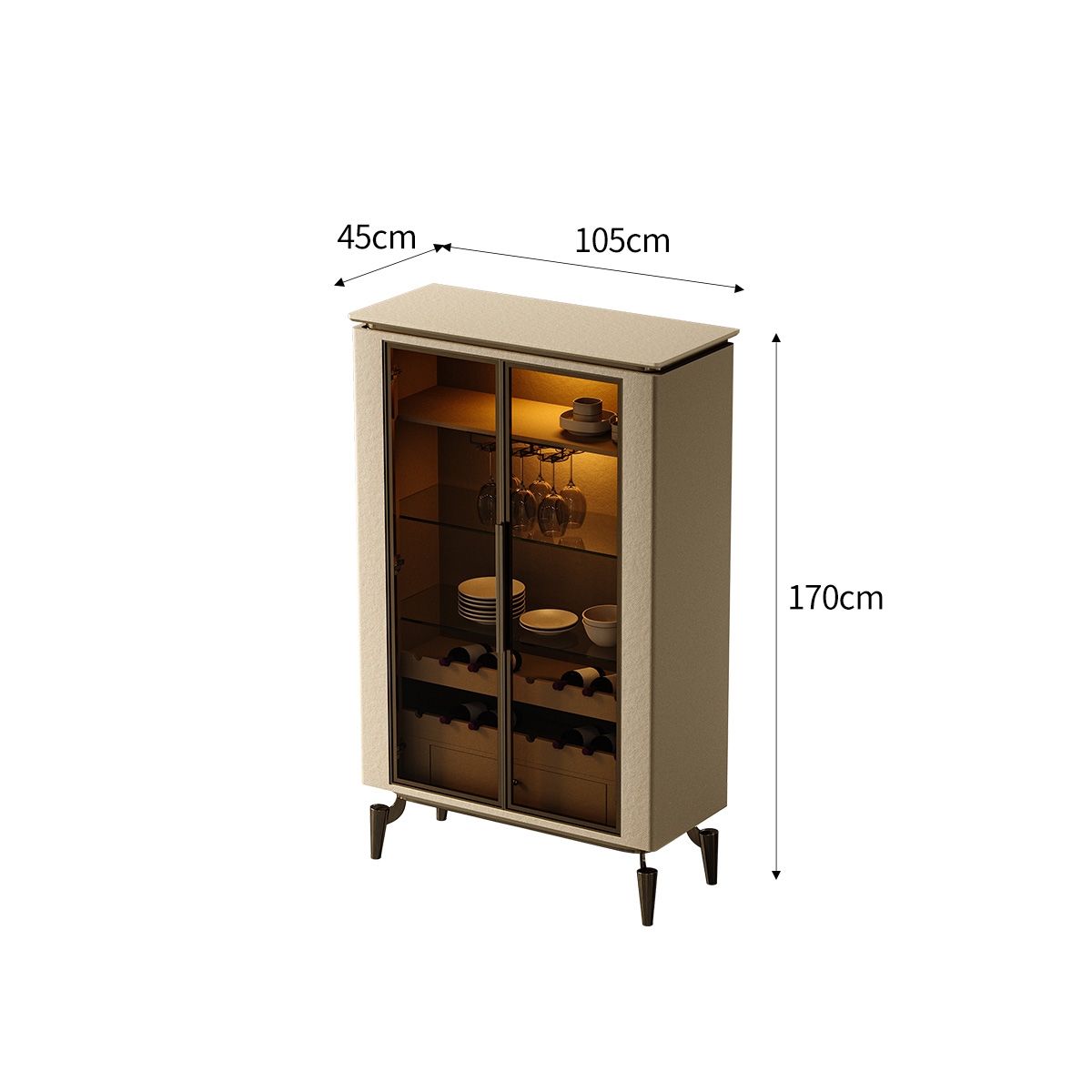 Pillar Wine Cabinet