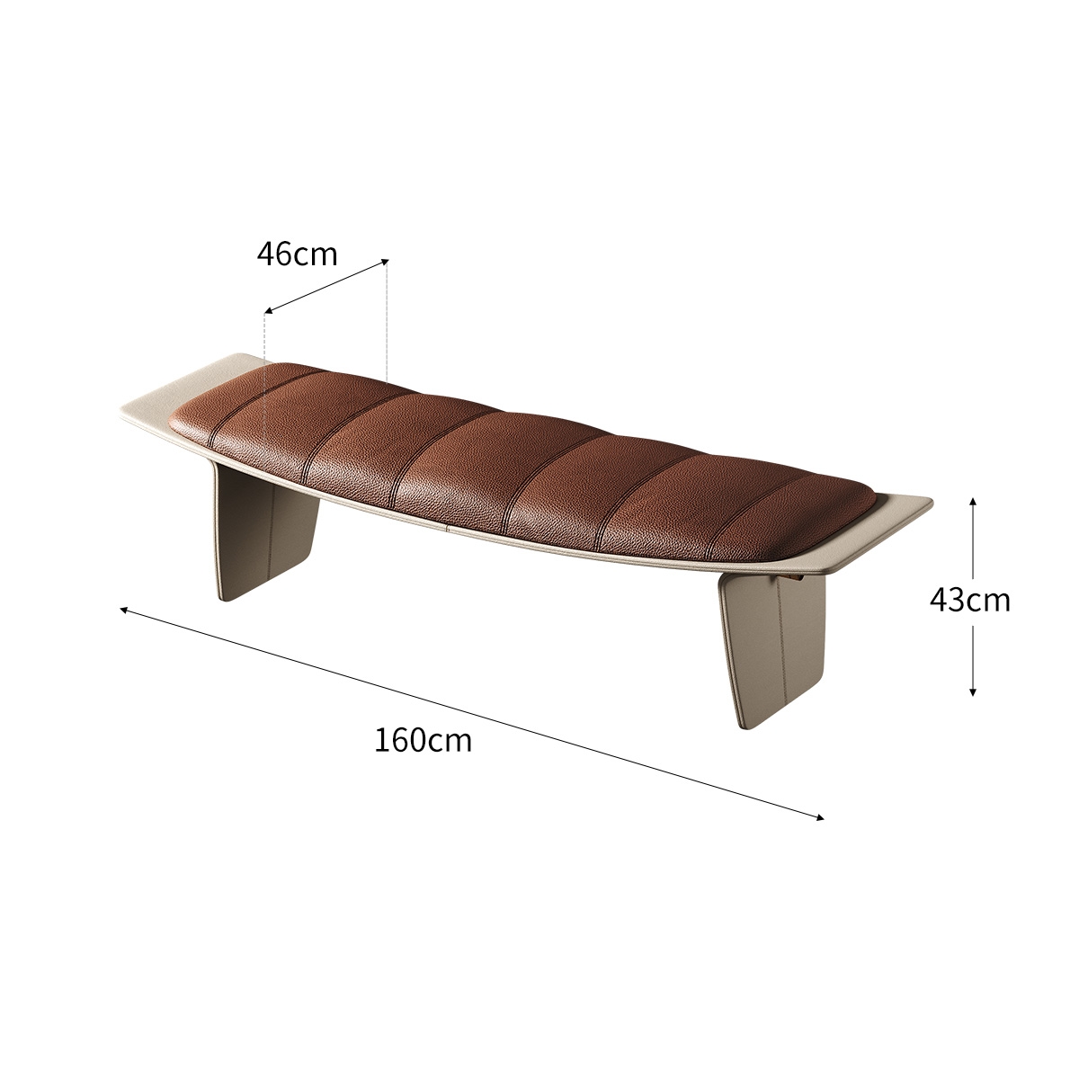 Wing Bed Bench