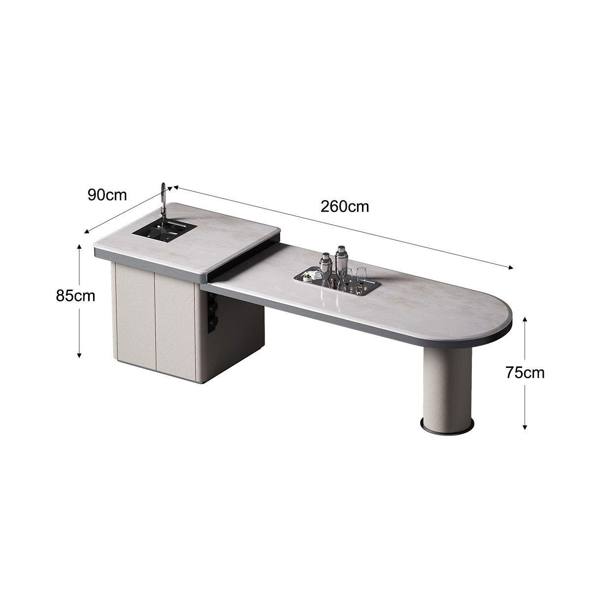 Extremely Island Dining Table