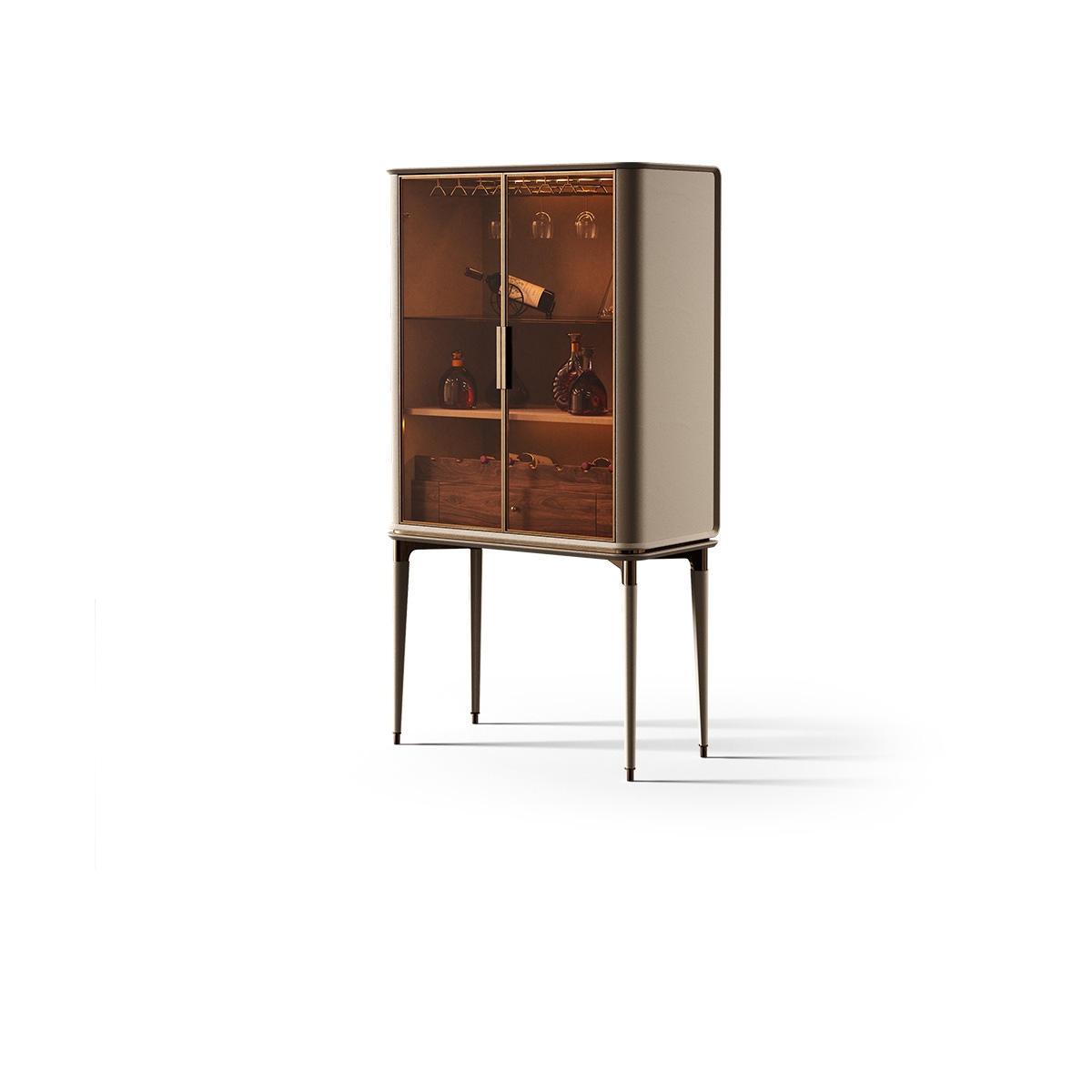 Pillar Wine Cabinet 2