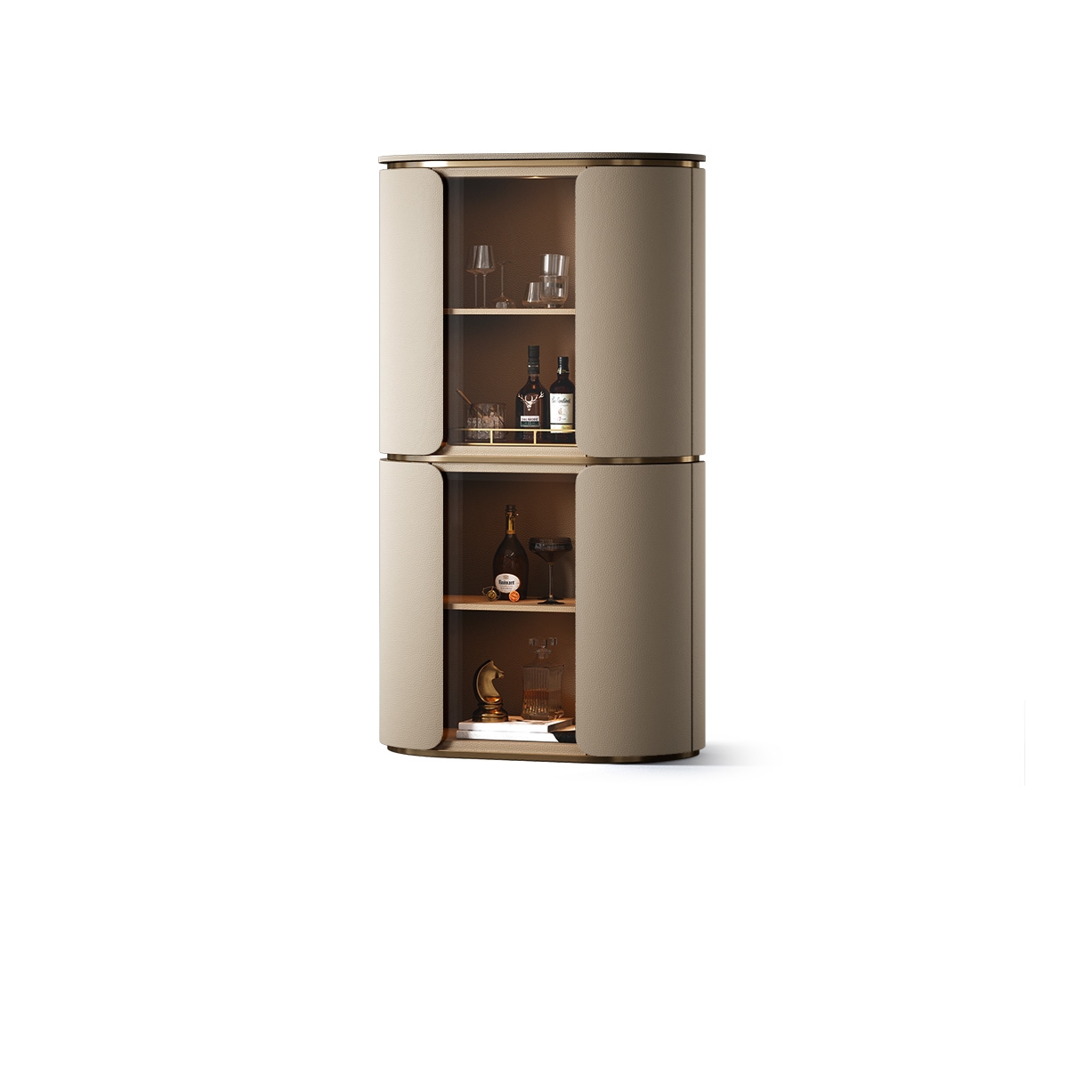 Pillar Decorative Cabinet 2