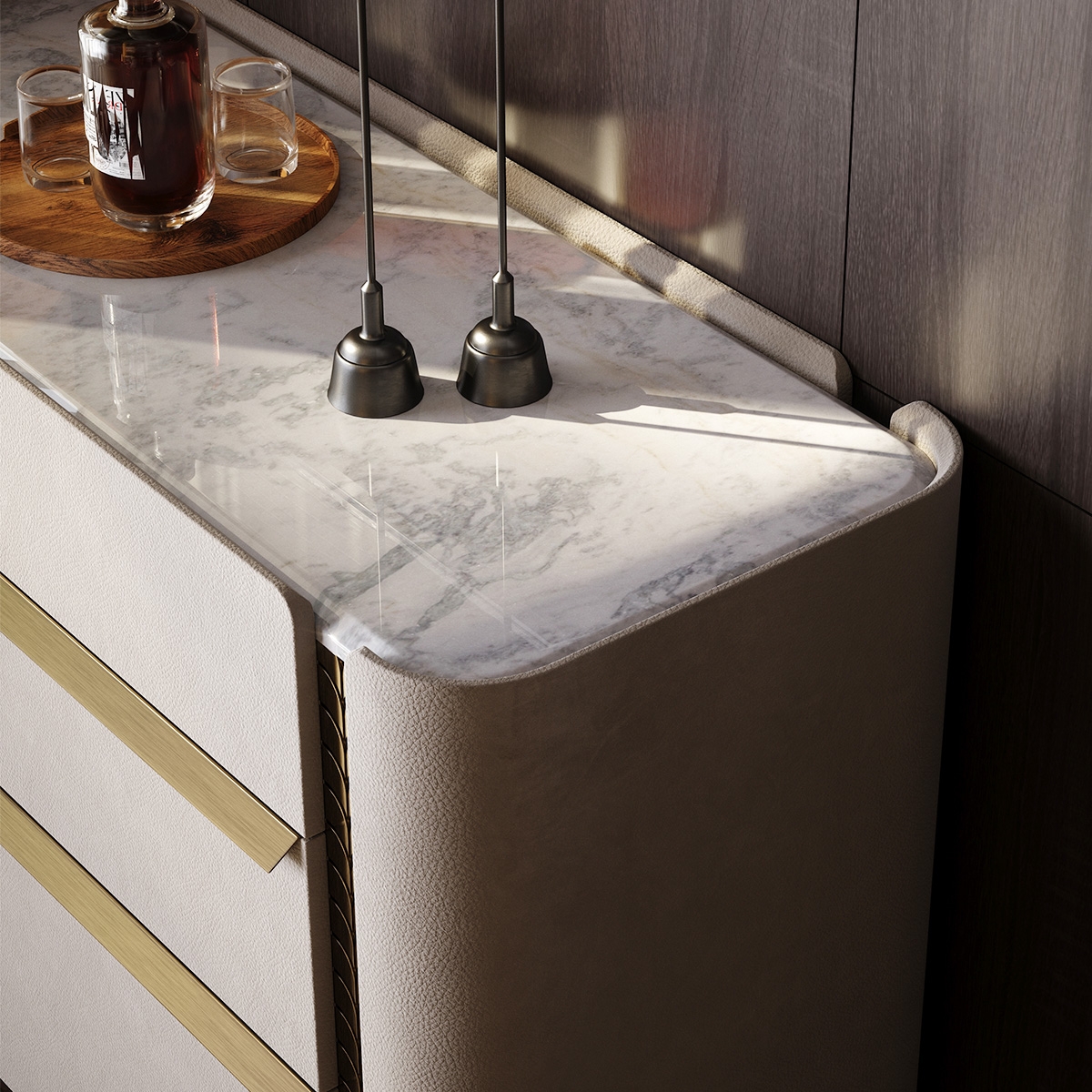 Gold Wheat Sideboard 3