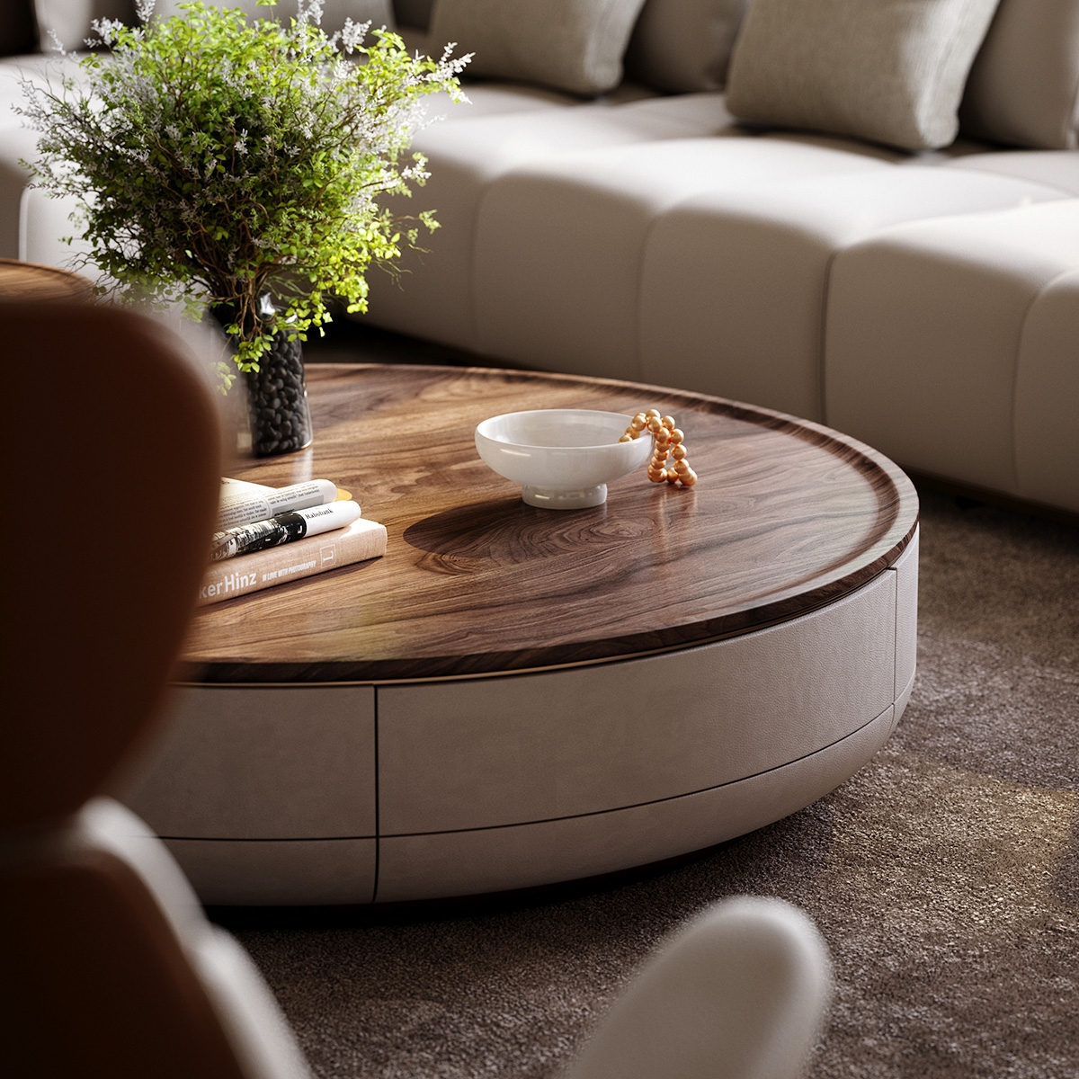 Round Calyx Coffee Table