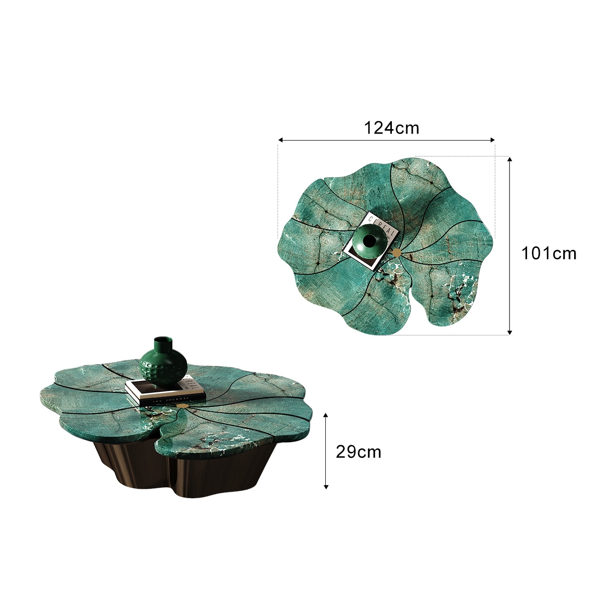 Lotus Leaf Coffee Table