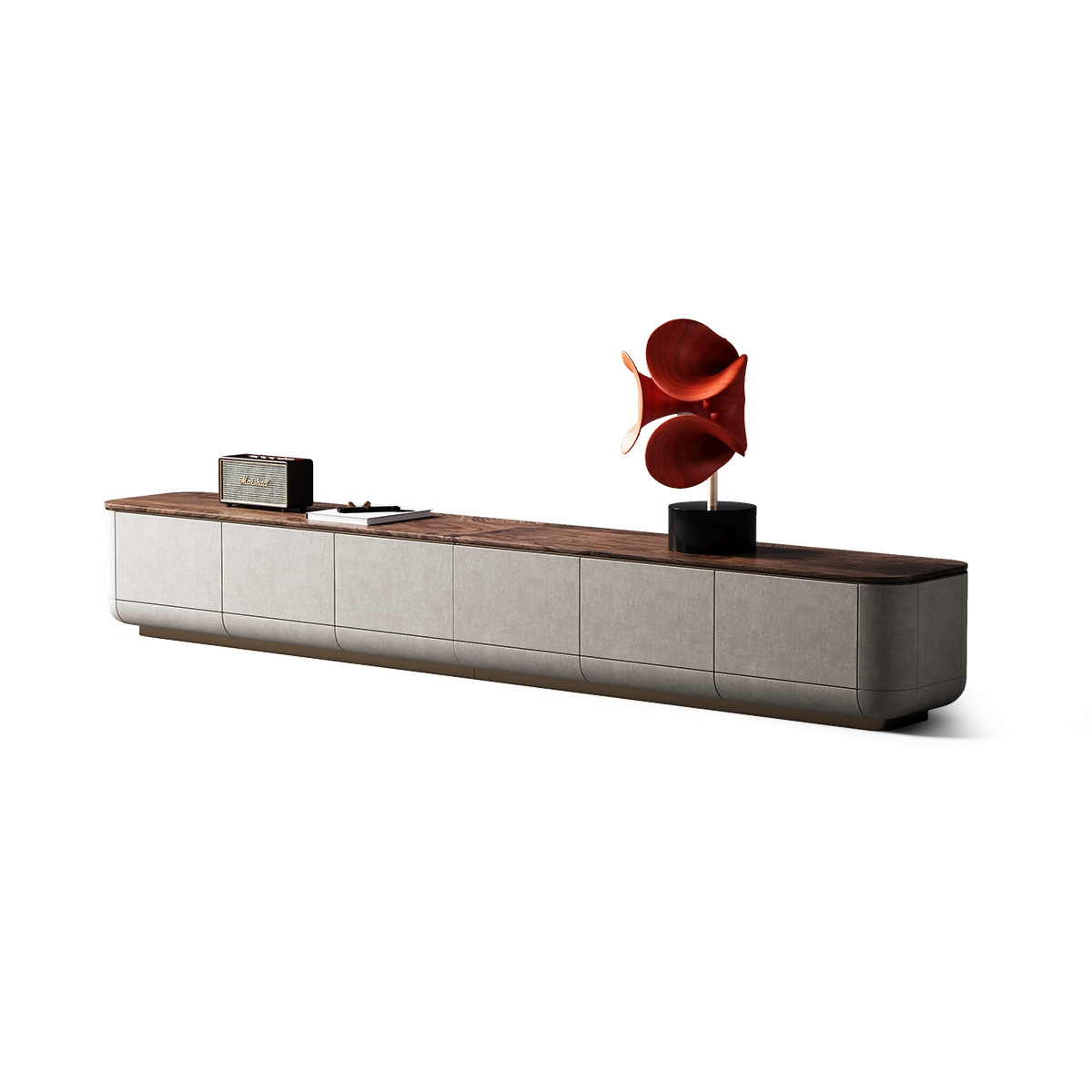 Round Calyx TV Cabinet