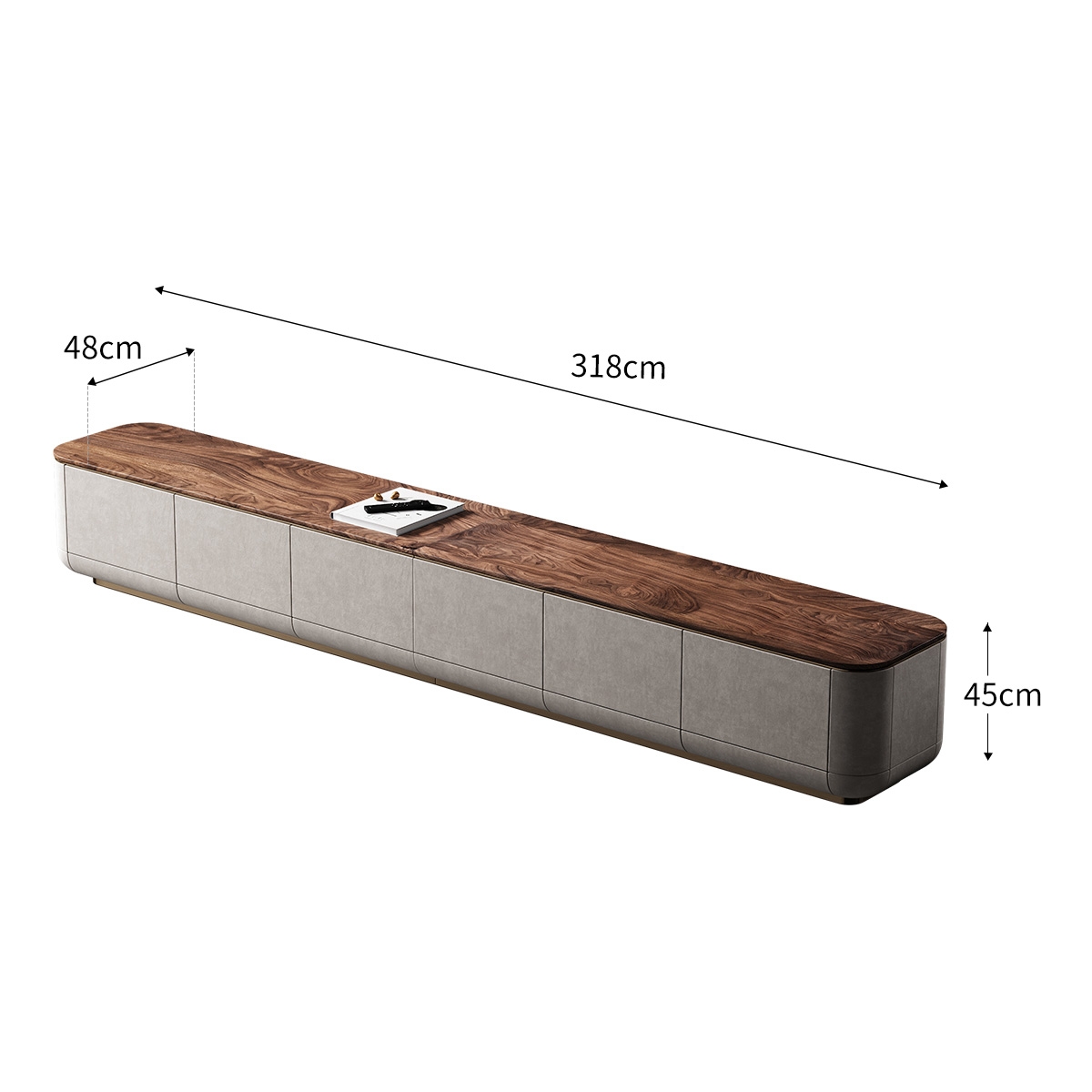 Round Calyx TV Cabinet