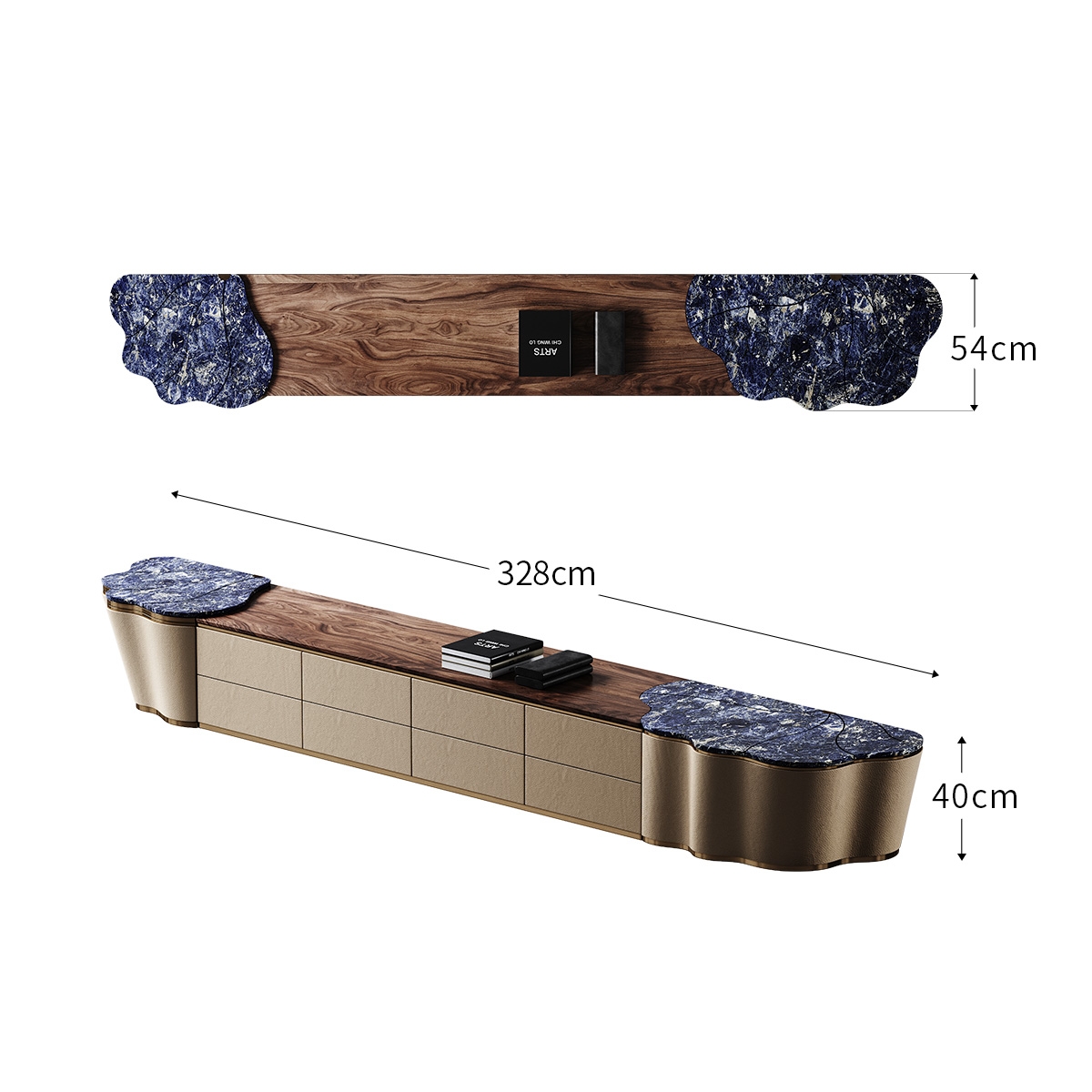 Lotus Leaf TV Cabinet