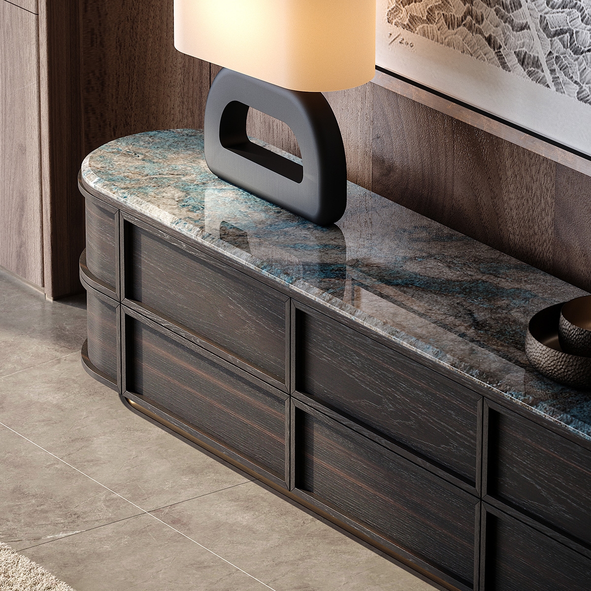 Tactful TV Cabinet