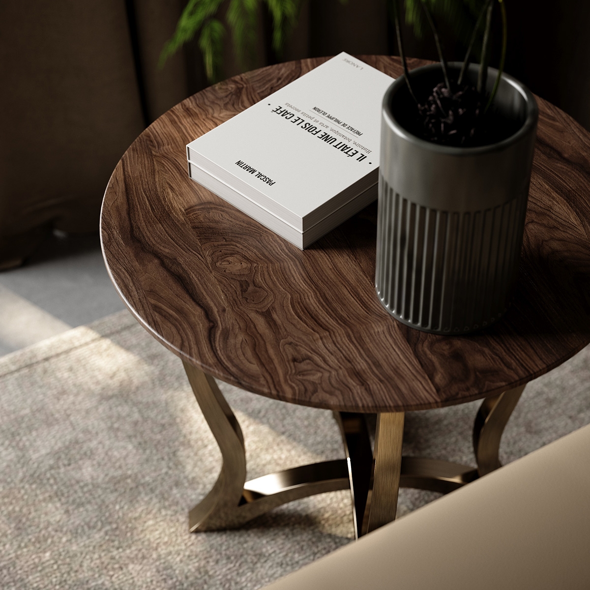 Rhombic Corner Table