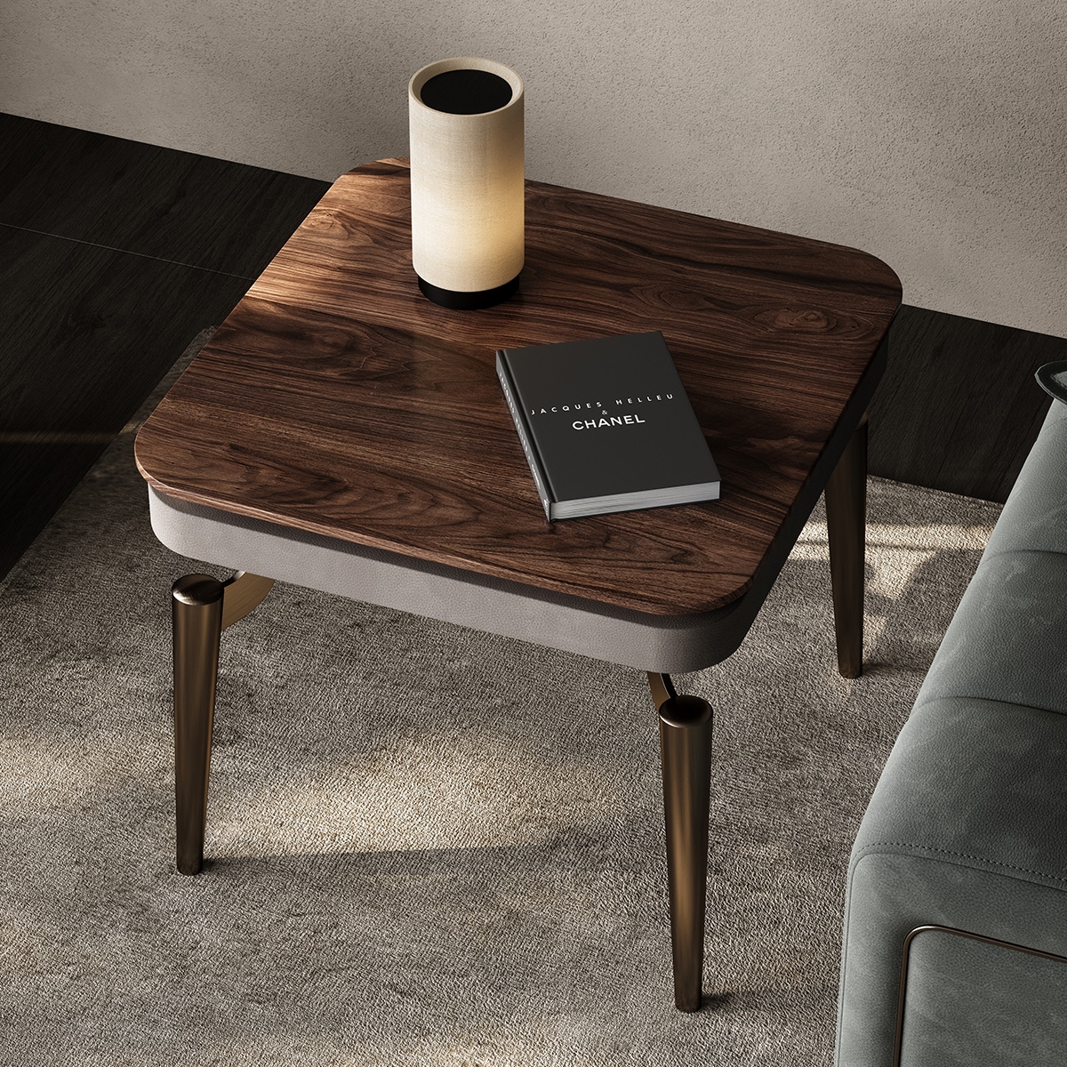 Pillar Corner Table