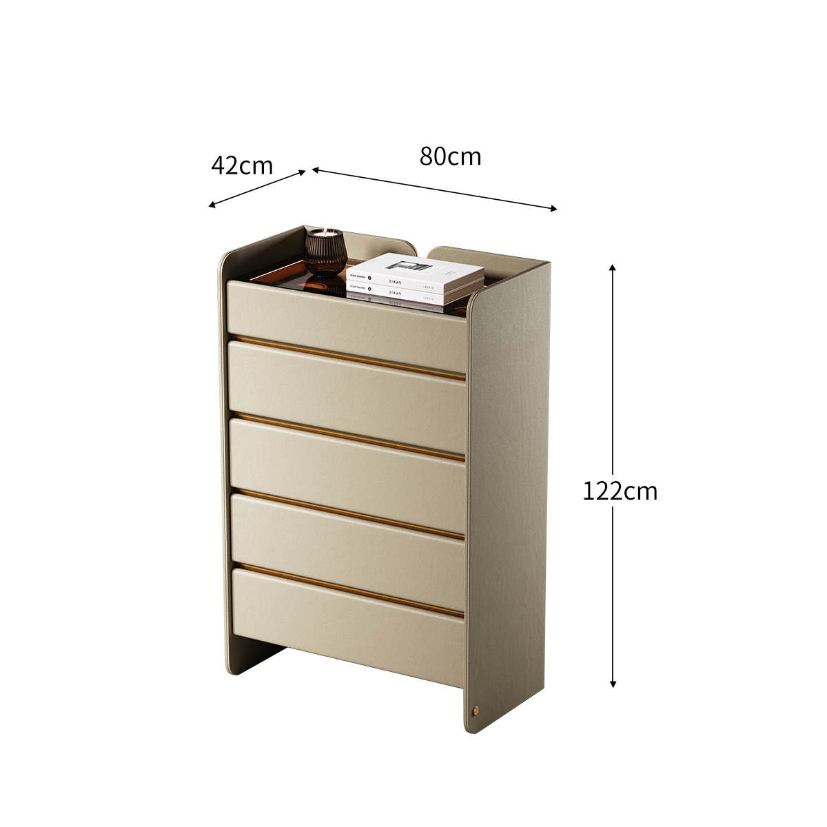 Wing Chest of Drawers