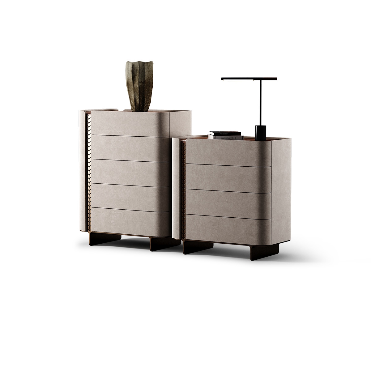Gold Wheat Chest of Drawers