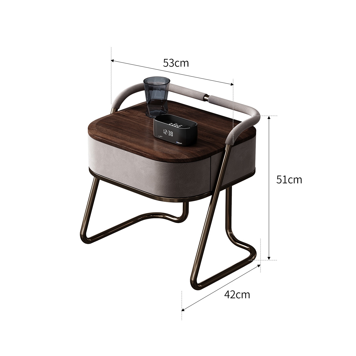 Plain Bedside Table