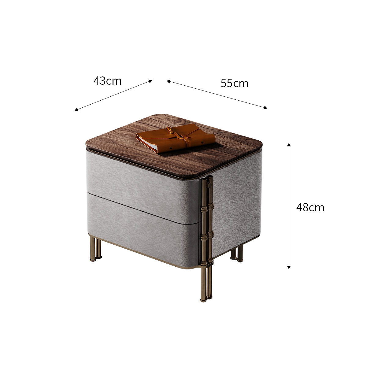 Bamboo Bedside Table 1