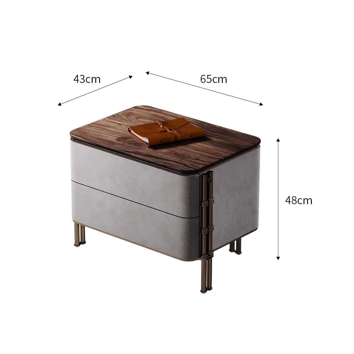 Bamboo Bedside Table 1