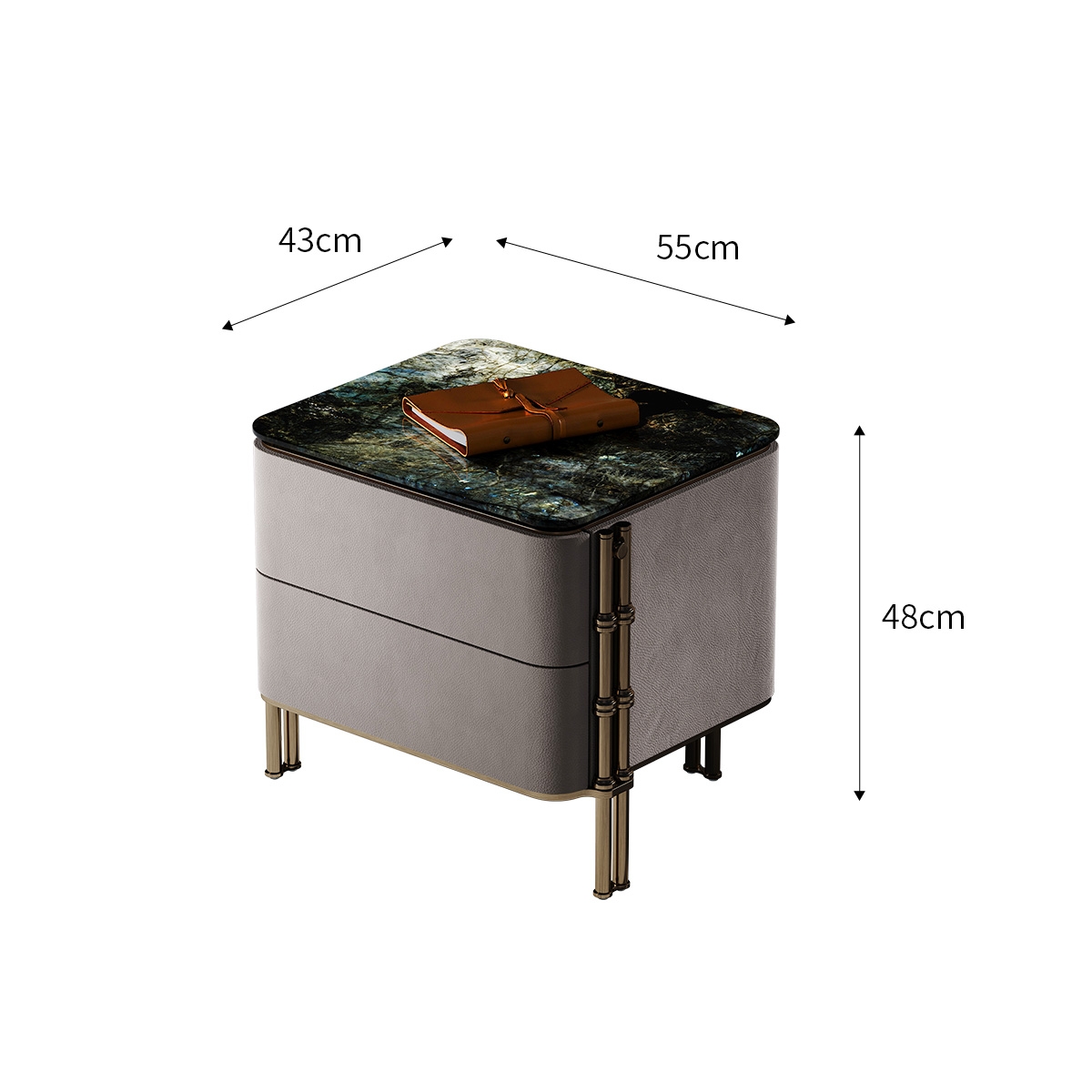 Bamboo Bedside Table 1