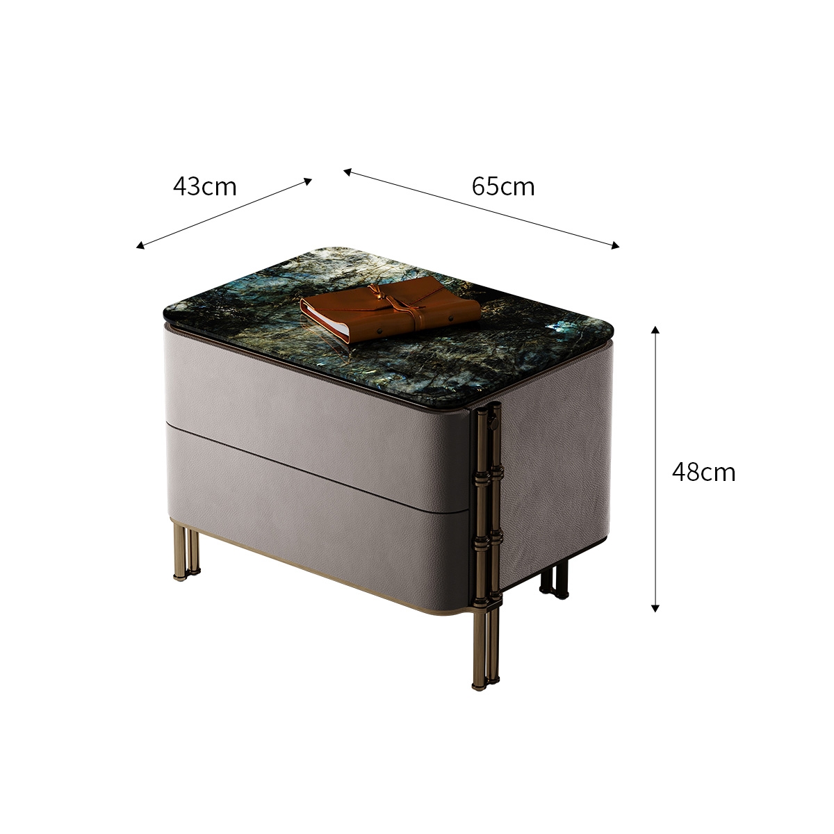 Bamboo Bedside Table 1